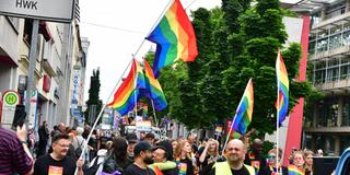 CSD Parade in Saarbrücken (Foto: IMAGO / BeckerBredel)