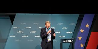 Stephan Toscani bei einer Wahlkampfveranstaltung der CDU zur Bundestagswahl am 06.02.2025 in St. Ingbert (Archivbild) (Foto: IMAGO / Fussball-News Saarland)