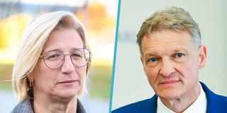 Bildcollage: Anke Rehlinger und Stephan Toscani (Foto: IMAGO / Christian Spicker, BeckerBredel)