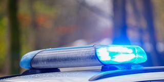 Blaulicht auf einem Polizeiauto (Foto: IMAGO / Eibner / Marcel von Fehrn)