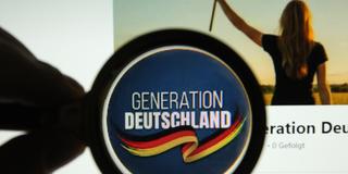 Facebook-Account der Generation Deutschland, der neu gegründeten Jugendorganisation der Alternative für Deutschland (Foto: IMAGO / Hanno Bode)