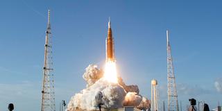 Raketenstart der NASA-Mission Artemis II (Foto: IMAGO / ZUMA Press Wire)