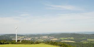 Blick vom Tholeyer Schaumberg auf Theley (Foto: IMAGO / Becker&Bredel)