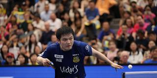 Tischtennis-Olympiasieger Fan Zhendong verliert bei Bundesliga-Debüt (Foto: IMAGO / Fussball-News Saarland)