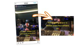 Zwei Screenshots von einem Statement-Video von Musiker James Hpye. (Foto: Instagram/James Hype)