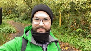 Jonas auf seinem Weg vom Wald zurück auf den Halberg (Foto: UNSERDING/Jonas)