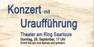 Plakat zur Uraufführung des Stücks „Le coeur de Choisy“ (Foto: Orchesterverein Wadgassen )