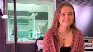 Lilli Nonnweiler im UNSERDING-Studio (Foto: UNSERDING)