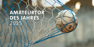 Ein Fußball schlägt in ein Tornetz ein (Foto: SR Fernsehen)