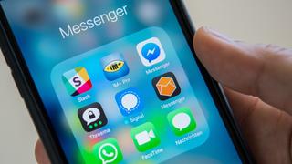 Die Apps der Messenger-Alternativen Threema und Signal (Foto: picture alliance / dpa | Wolfram Kastl)