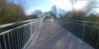 Die neue Bliesbrücke zwischen Breitfurt und Wolfersheim  (Foto: Pressefoto Stadt Blieskastel / Uwe Brengel)