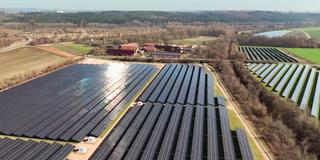 Solarpark Linslerhof in Saarlouis Überherrn (Foto: SR)