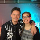 Nico Santos und Moderatorin Krissy (Foto: UNSERDING)