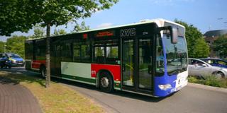 Ein Bus der Neunkircher Verkehrsbetriebe NVG (Foto: SR)