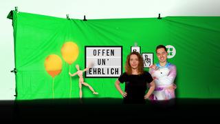 "offen un‘ ehrlich"-Team Robert Hecklau und Kim Stoppert (Foto: SR)