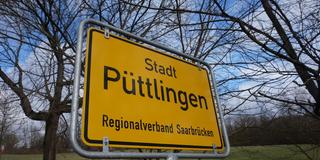 Ortschild Püttlingen (Foto: SR/Patrick Wiermer)