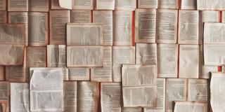 Aufgeschlagene Bücher von oben. (Foto: unsplash/Patrick Tomasso)