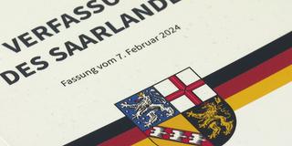 Verfassung des Saarlandes (Foto: SR)