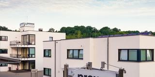 Prowin. Beschriftung an der Firmenzentrale (Foto: Prowin)