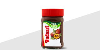 Produktabbildung Haselnuss-Nugat-Creme Nudossi, 300 g (Foto: Sächsische und Dresdner Back- und Süßwaren GmbH)