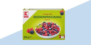 Kaufland. K-Classic Beerenmischung tiefgefroren, 300 Gramm,  (Foto: Zumdieck GmbH)