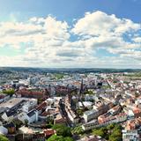 Luftbildaufnahme von Saarbrücken (Foto: SR/Alexander M. Groß)