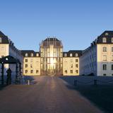 Das Saarbrücker Schloss in der Abendsonne (Foto: Pressefoto/Regionalverband Saarbrücken)