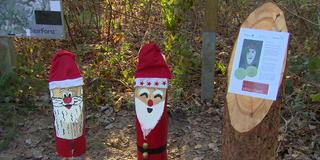 Saarforst stellt Holzrohlinge für Kinder zum Gestalten bereit. (Foto: SR)