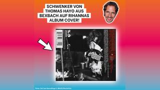 Ein Schwenker ist auf dem Album von Rihanna zu sehen (Foto: Def Jam Recordings & IMAGO/Revierfoto)