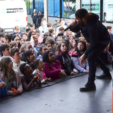 Die Schultour mit Tiavo an der Gemeinschaftsschule Bellvue (Foto: Christoph Brüwer)