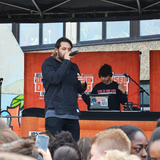 Die Schultour mit Tiavo an der Gemeinschaftsschule Bellvue (Foto: Christoph Brüwer)