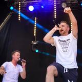 EstA auf der Bühne beim SR Ferien Open Air St. Wendel (Foto: UNSERDING/Dirk Guldner)