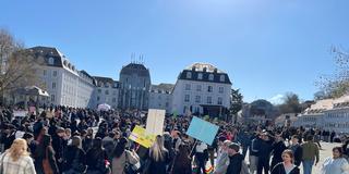 Sternmarsch gegen Rassismus in Saarbrücken  (Foto: Lisa Krauser/SR )