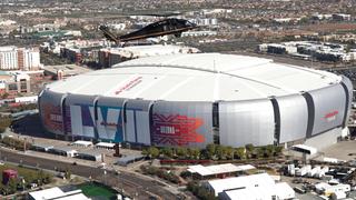 Aufnahme aus der Luft. Das State Farm Stadium von oben. (Foto: IMAGO / ZUMA Wire)