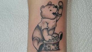 Winnie-Puh-Tattoo (Foto: FB/ Chantal Gabriel)