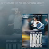 Timothée Chalamet rennt als "Marty Supreme" durch eine Straße. (Foto: Tobis Film)