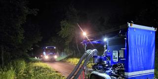 THW-Einsatz am 30. und 31. Mai 2026 am Saaraltarm bei Merzig-Mechern (Foto: Mischa Heldt/THW)