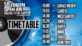 Timetable SR Ferien Open Air (Foto: UNSERDING)