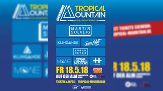 Eventplakat Tropical Mountain (Foto: Veranstalter)
