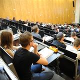 Hörsaal an der Universität des Saarlandes (Foto: Pasquale D'Angiolillo)