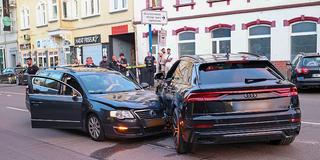 Verkehrsunfall in Neunkirchen (Foto: Brandon Lee Posse)