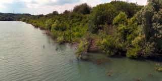 Absinkweiher Hanhwies bei Merchweiler (Foto: SR)