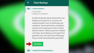 Screenshot Whatsapp (Foto: UNSERDING)