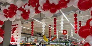 Wiedereröffnung Kaufland Homburg (Foto: SR/Lea Kiehlneker)