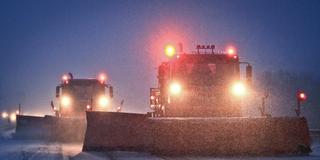 Streufahrzeuge im Winterdienst (Foto: Autobahn GmbH)