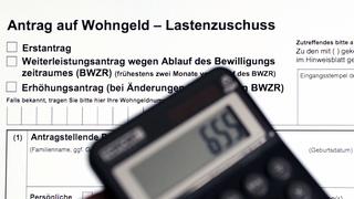 Wohngeldantrag (Foto: picture alliance / dpa | Jens Kalaene)