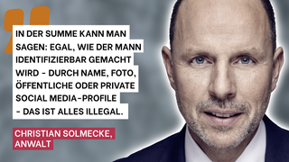 Bild und Zitat von Rechtsanwalt Christian Solmecke. (Foto: Pressefoto)